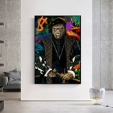 Toile - Gangsta Kong